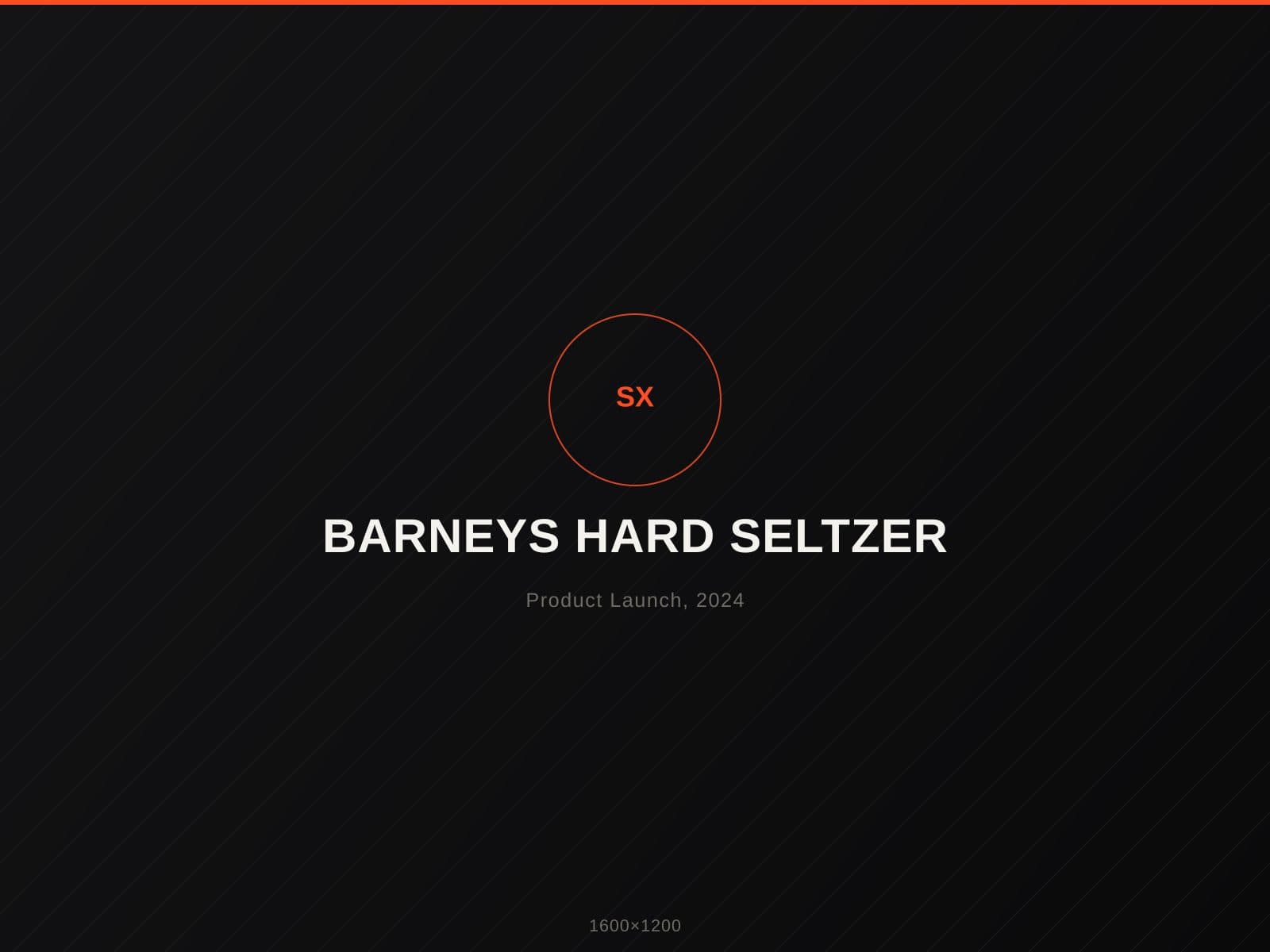 Barneys Hard Seltzer 2024 — placeholder image, replace with real Series X photography.