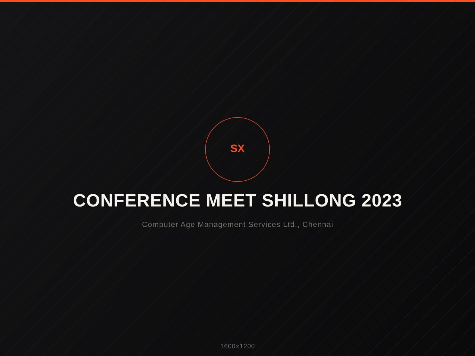 Conference Meet Shillong 2023 — placeholder image, replace with real Series X photography.