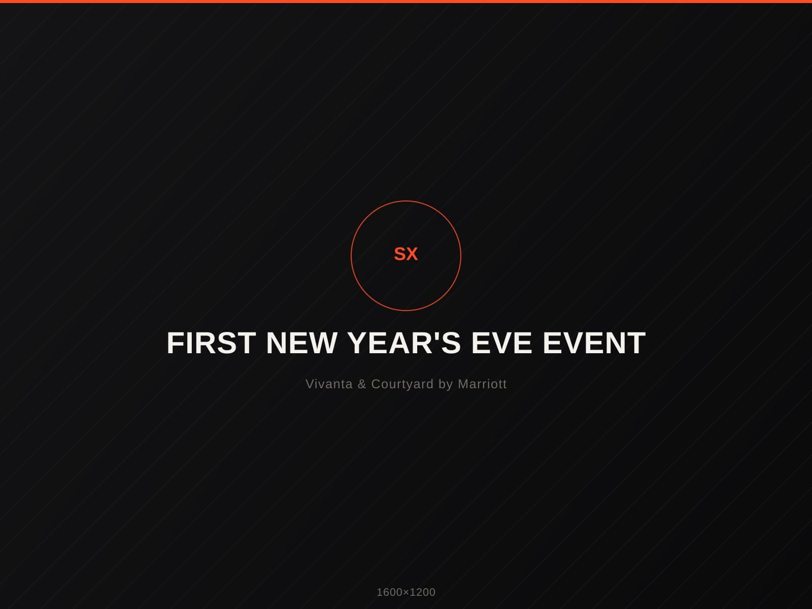 First New Year's Eve Event — placeholder image, replace with real Series X photography.
